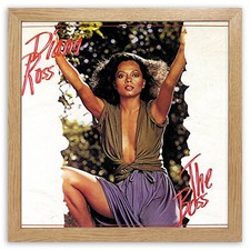 12" LP Vinyl Record Frame Square Oak Memorabilia Oxford Wall Album Art Display