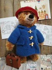 Original Knitting Patterns -Knit Bear in vintage style, Paddington collection