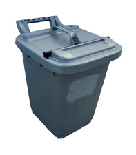 Compost Caddy (Large) - 23L - Kerbside Caddy - Grey With Locking Lid