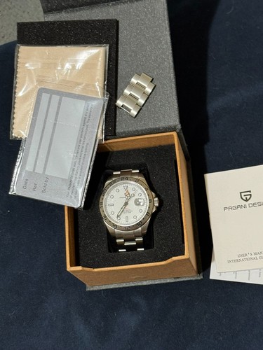 Pagani design men white dial - pagani, men's