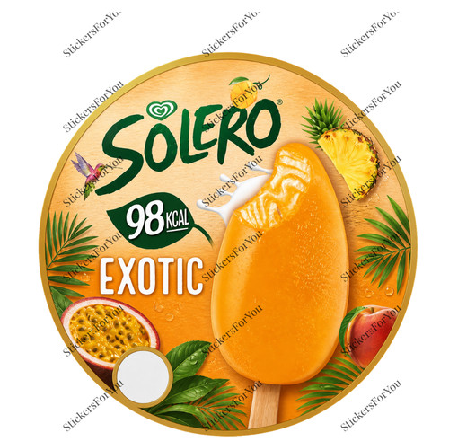 Ice cream van stickers - -, solero