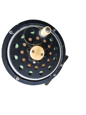 FLY FISHING REEL MADE IN JAPAN WITHS H SINK LINE OLD (12Q)