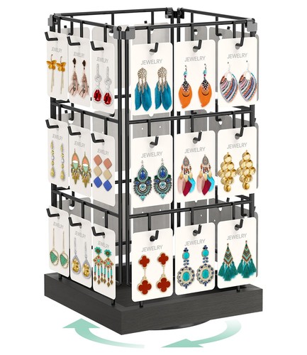 Rotating earring display - rotating,
