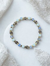 Clear Beaded Bracelet
