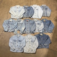 Denim Jackets Lot of 12 Jean