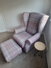 Sherlock Grande Armchair And Storage Footstool From Next Home RRP £1000