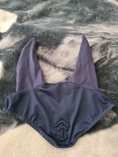 Equestrian Earbonnet Aztec Diamond  Navy Medium