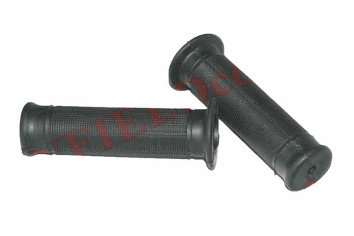 Rubber handlebar grip set - 7/8",