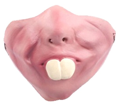Funny gag latex lower half - gag,