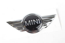 MINI NEW GENUINE R55 CLUBMAN R56 R57 HOOD EMBLEM BADGE CHROME 2754972