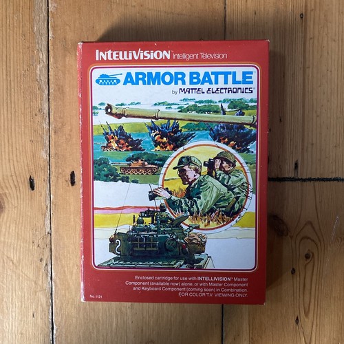 Mattel intellivision armor - mattel,