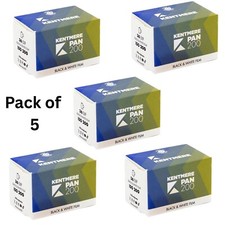 Kentmere Pan 200 Black & White 35mm Film - Pack of 5