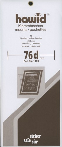 Hawid stamp mounts 210x76mm - 210x76mm,