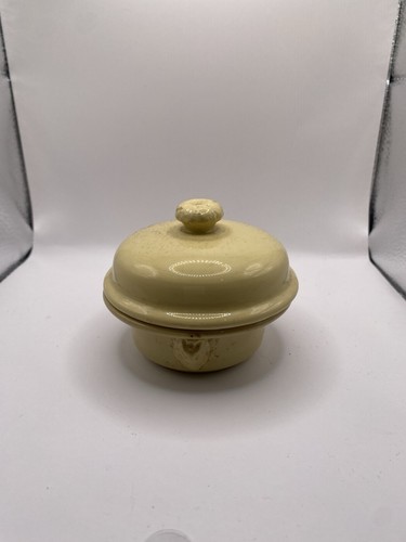 Edwardian butter lion pot - edwardian,