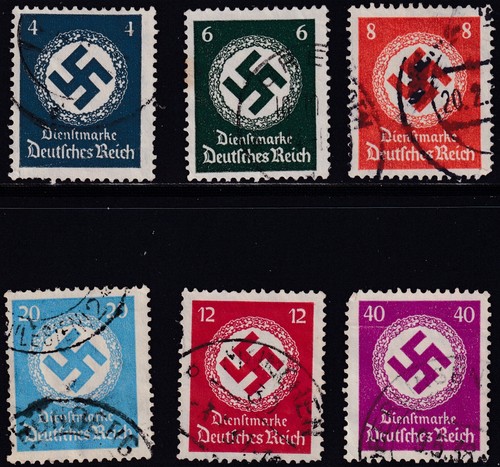 Lot stamp germany officials - bs,