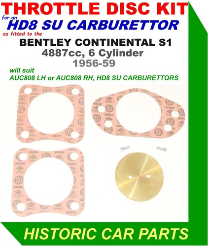 Throttle disc kit for hd8 - disc, su
