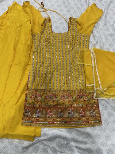Punjabi salwar suit - salwar,