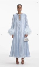 Self-portrait blue metallic