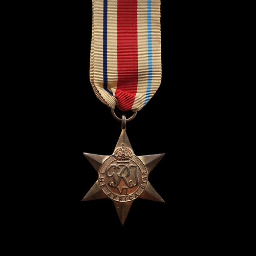 Ww2 british africa star medal - africa,