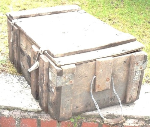 Wooden military ammunition - military,