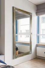 Large Mirror Silver Ornate