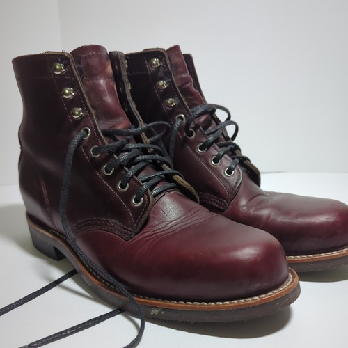 Chippewa service boot burgundy - chippewa,