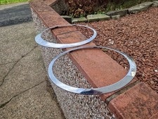 MINI Cooper R55 R56 Passenger Side Chrome Headlight Trim Ring 7149905 GENUINE