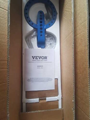 Vevor manual bending - manual,