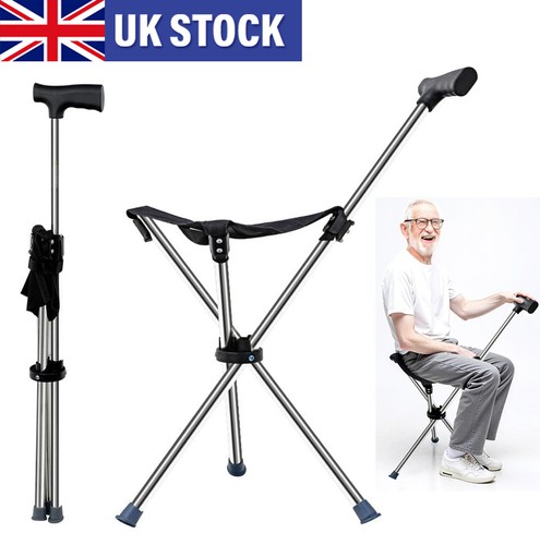 2in1 folding walking stick - 2in1,