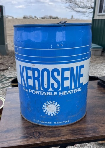 Vintage gallon kerosene can - kerosene,