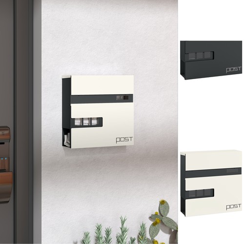 Outside post box wall mounted - outside,