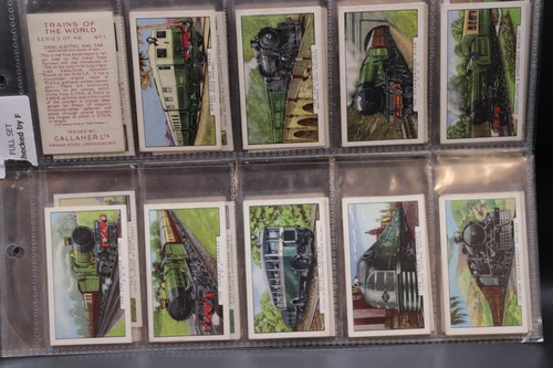 Gallaher cigarette cards - gallaher,