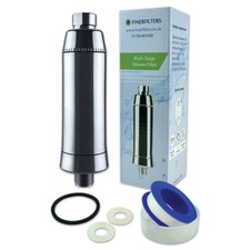 Inline Shower Water Filter and