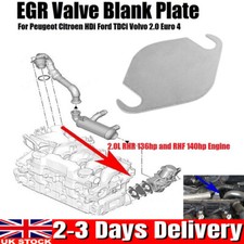 UK EGR Valve Blank Plate For