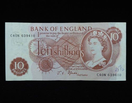 1967 ten shillings bank - shillings,