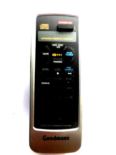 Goodmans hifi remote - hifi,
