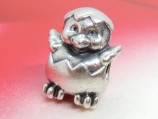 Pandora Silver EASTER CHICK Hatching Chicken Charm 790528