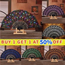 Spanish Lace Silk Folding Hand