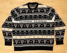 3XL 54" inch chest Guinness Stout Beer Bier Christmas sweater jumper Xmas XXXL