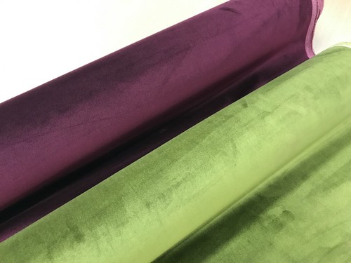 Plain velvet fabric - velvet, upholstery