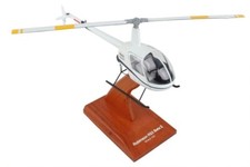 Robinson R-22 Beta II Helicopter Trainer Desk Top Display Chopper 1/24 SC Model
