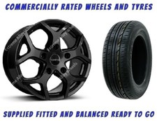 16" Blk Cobra Alloy Wheels