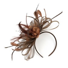 Large Feather Hair Fascinator