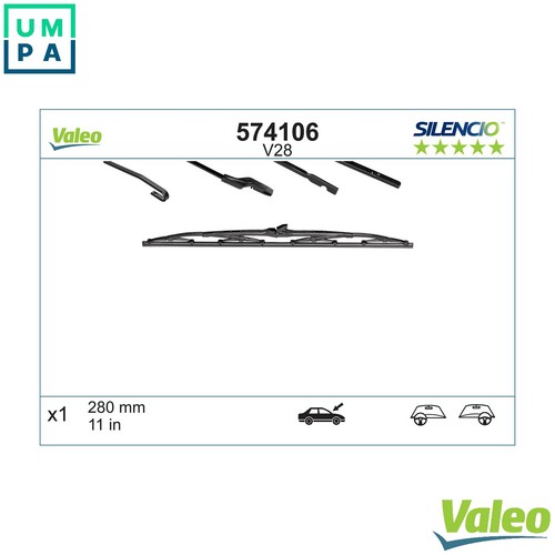 Wiper blade 574106 for renault - wiper,
