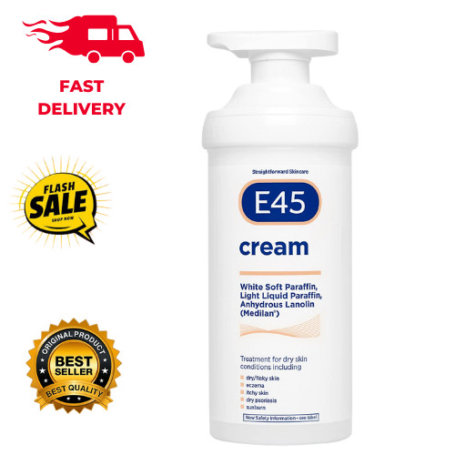 E45 cream 500 - 500, –