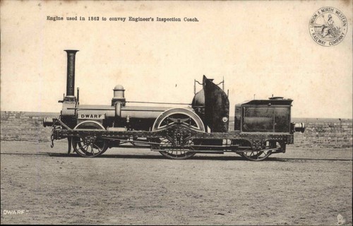 Railway co train engine - nw,