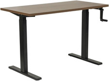 Adjustable Height Wood Desk -