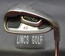 Ping G20 Black Dot 9 Iron Stiff Steel Shaft Iomic Grip
