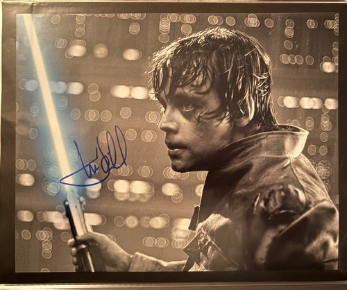 Mark hamill signed star wars - star,