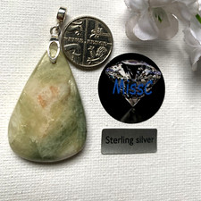 AQUA SERAPHINITE TEARDROP